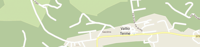 Mappa della impresa bodei osvaldo a VALLIO TERME
