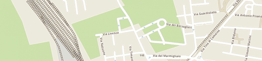 Mappa della impresa donati michele a PISA