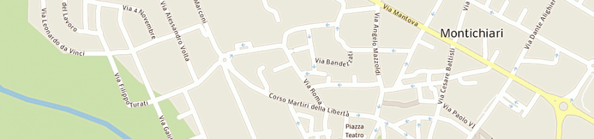 Mappa della impresa rodella mario a MONTICHIARI
