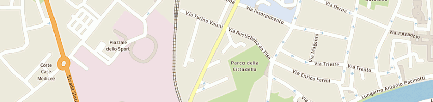 Mappa della impresa agbalt a PISA