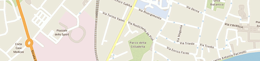 Mappa della impresa rama service snc di ramaccini alessandro e marco a PISA