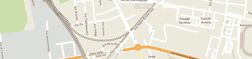 Mappa della impresa del corso simone a PISA