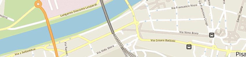 Mappa della impresa marradi marta a PISA