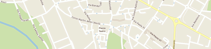 Mappa della impresa centro ortofrutta di carpella lorenzo e c sas a MONTICHIARI