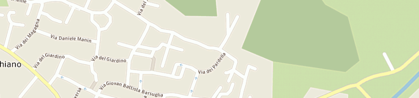 Mappa della impresa mancin andrea a VECCHIANO