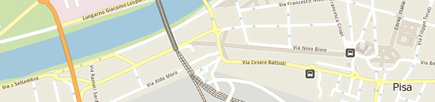 Mappa della impresa passi di danza di montalto irene e c snc a PISA
