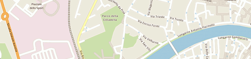 Mappa della impresa partito democratico della sinistra a PISA