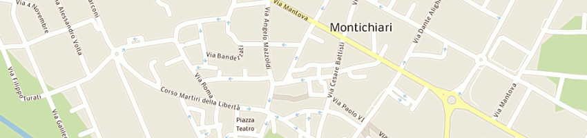 Mappa della impresa maffoni e lombardi di lombardi antonietta e c snc a MONTICHIARI