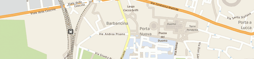 Mappa della impresa conforti fabio a PISA