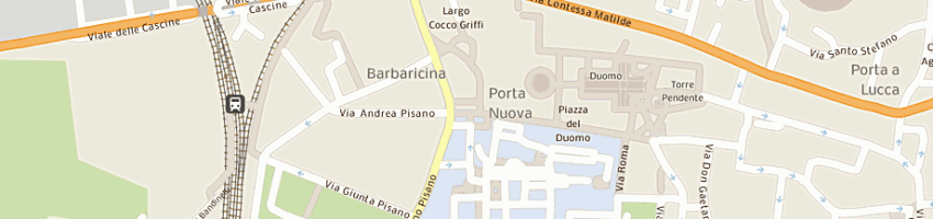 Mappa della impresa ditta scali r di di prete giovanni a PISA