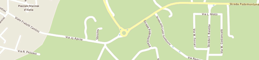 Mappa della impresa schivazzappa a TRAVERSETOLO