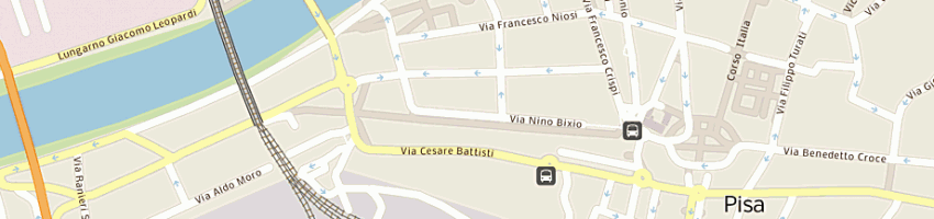 Mappa della impresa ficeli franco a PISA