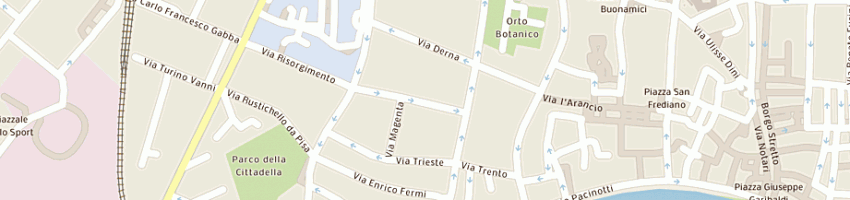 Mappa della impresa azienda ospedaliera pisana a PISA