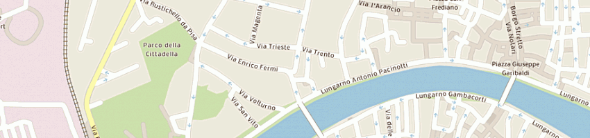 Mappa della impresa lavanderia solferino a PISA