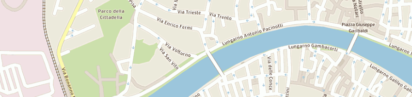 Mappa della impresa copisteria amica di sbrana gabriella a PISA