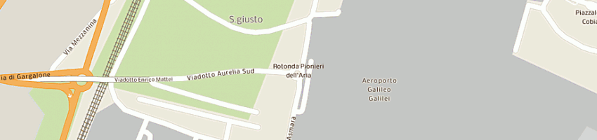 Mappa della impresa corriano domenico a PISA