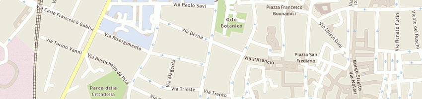 Mappa della impresa d'alessio giovanna a PISA