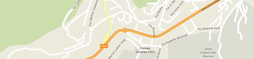 Mappa della impresa pavisystem snc a CASTELNOVO NE MONTI