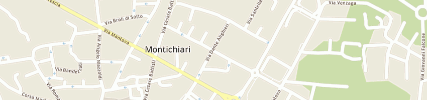Mappa della impresa treccani carlo a MONTICHIARI