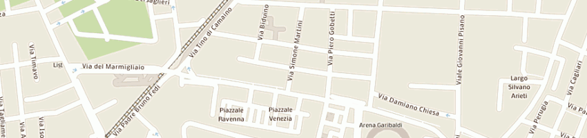 Mappa della impresa mirko cornici di giacomelli mirko a PISA