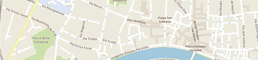 Mappa della impresa tecno immobiliare di leni francesca a PISA