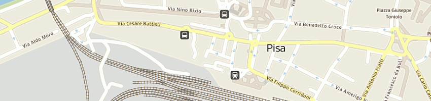 Mappa della impresa amministrazioni condominiali petri riccardo a PISA