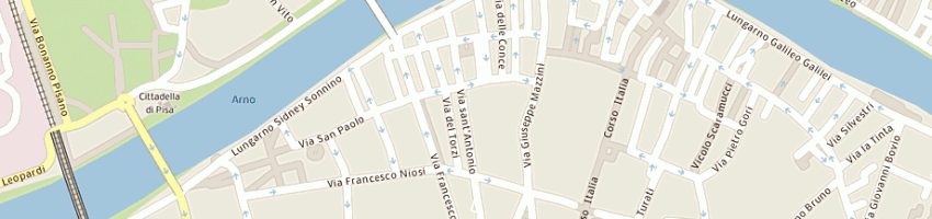 Mappa della impresa sandroni mario a PISA