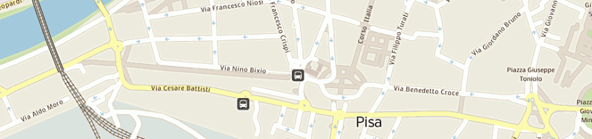 Mappa della impresa padula luigi a PISA