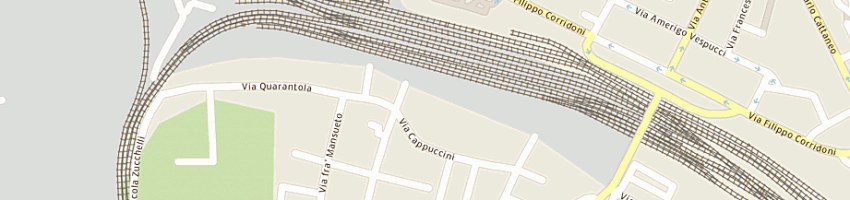 Mappa della impresa convento cappuccini sgiusto a PISA