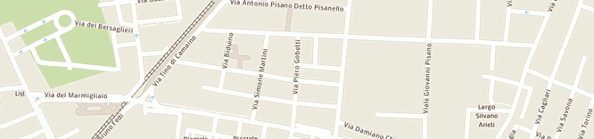 Mappa della impresa belloni umberta a PISA