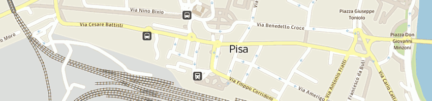 Mappa della impresa chericoni edo a PISA