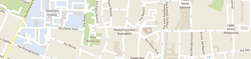 Mappa della impresa samoncini piero a PISA