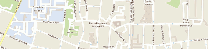 Mappa della impresa tra le righe di laura baldini e c sas a PISA