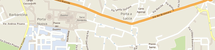Mappa della impresa studio commsta assto drmichele catarsi e dralessandro gasperini a PISA