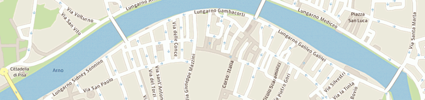 Mappa della impresa mariotti giulia a PISA