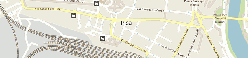 Mappa della impresa easy call di correa elsa a PISA
