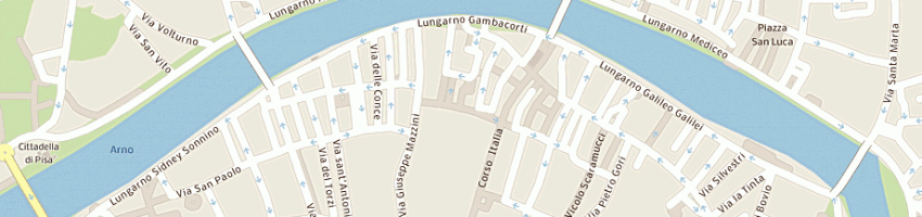 Mappa della impresa carni' vincenzo a PISA