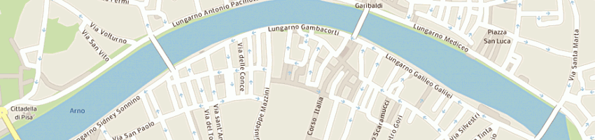 Mappa della impresa body line di melidoro eleonora a PISA