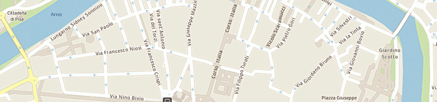 Mappa della impresa orlandi srl a PISA