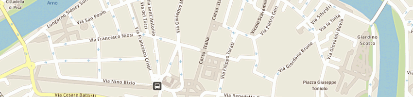 Mappa della impresa casali lucia a PISA