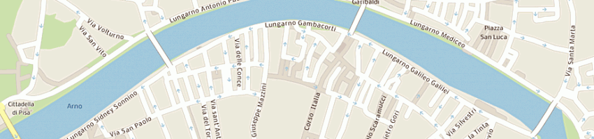 Mappa della impresa il portico dei facchini sas di naseddu massimo e r a PISA