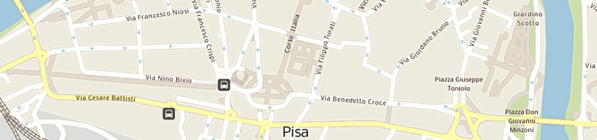 Mappa della impresa dreucci maurizio a PISA
