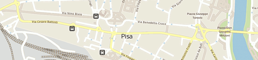 Mappa della impresa sodexho italia (spa) a PISA