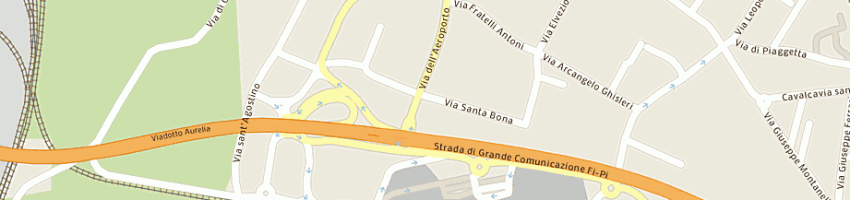 Mappa della impresa crazy fashion snc a PISA