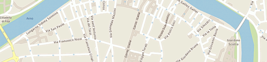 Mappa della impresa habana di buti gabriella a PISA