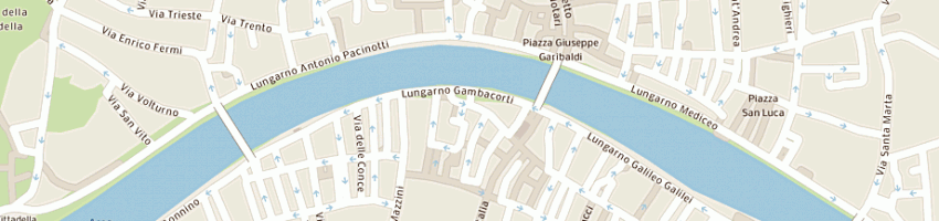 Mappa della impresa fen travel service di pallini gabriele a PISA