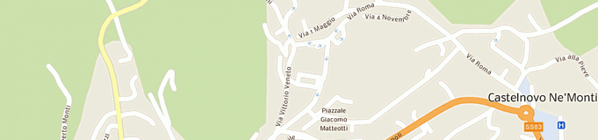 Mappa della impresa ruffini luigi a CASTELNOVO NE MONTI