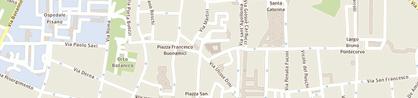 Mappa della impresa scuola normale superiore a PISA