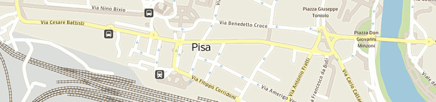 Mappa della impresa parrucchiere emo a PISA