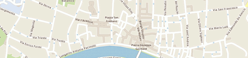 Mappa della impresa agenzia immobiliare etruria di marrocco chiara a PISA